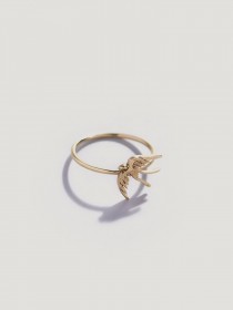 SINGLE SWALLOW RING | parijewel